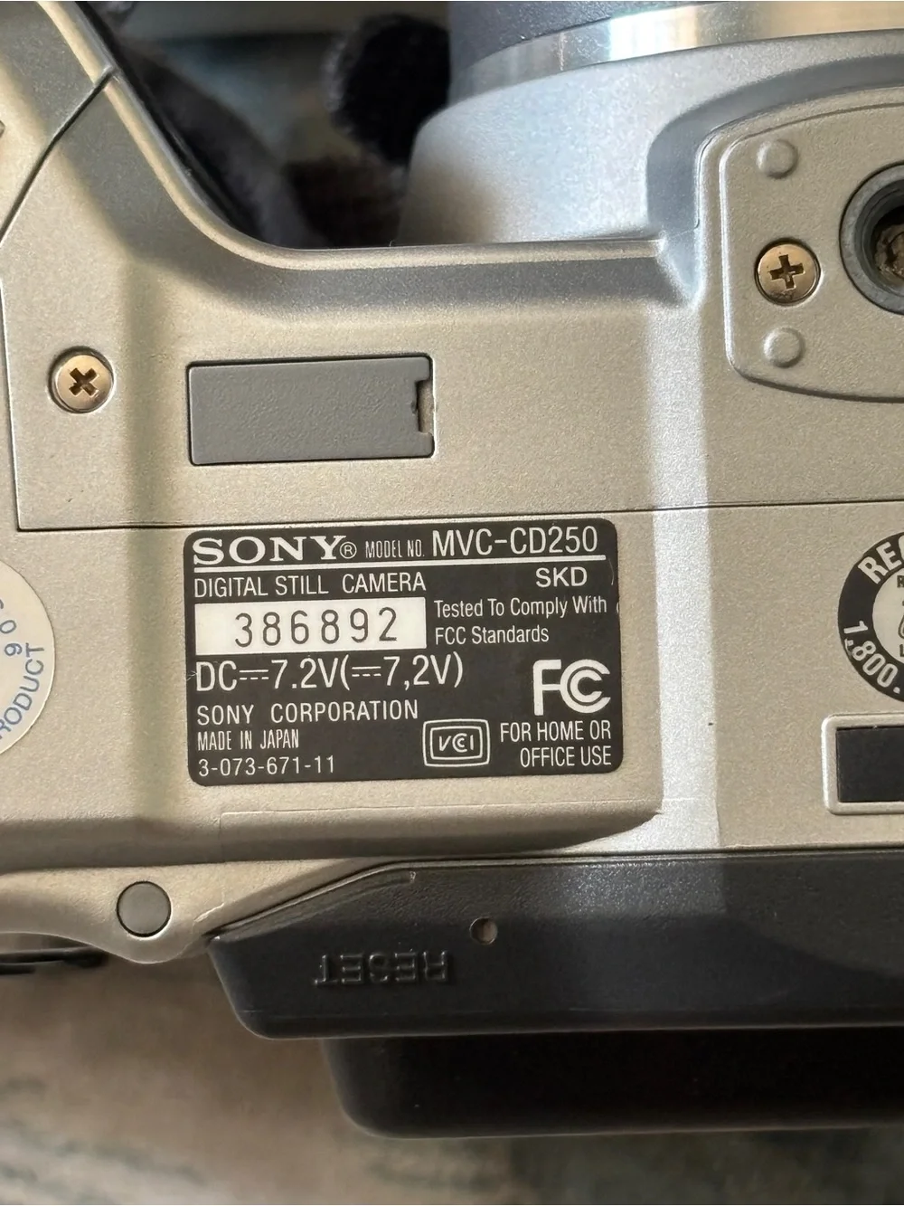 Sony CD Mavica Digital Camera set